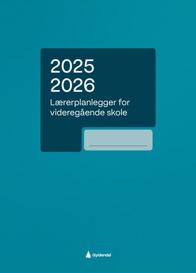 Lærerplanlegger for videregående skole 2025-2026
