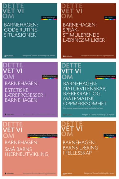 Dette vet vi om - Barnehagen - Samlepakke 2