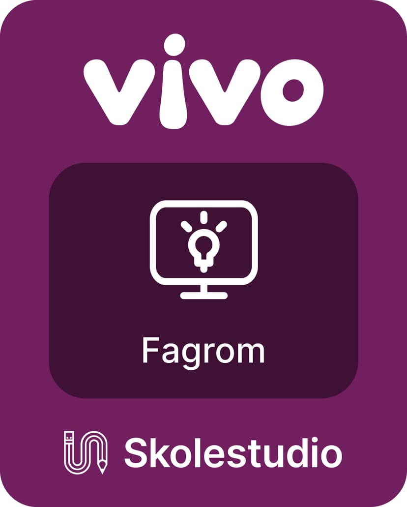 Vivo 1-7, Fagrom, Skolestudio