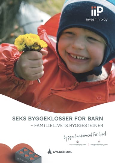 Seks byggeklosser for barn