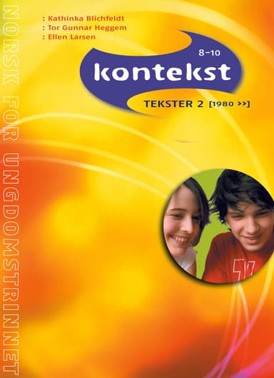 Kontekst 8-10, Tekster 2