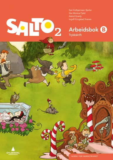 Salto 2, Arbeidsbok B, Trykkskrift