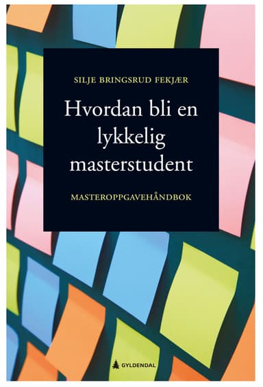 Hvordan bli en lykkelig masterstudent
