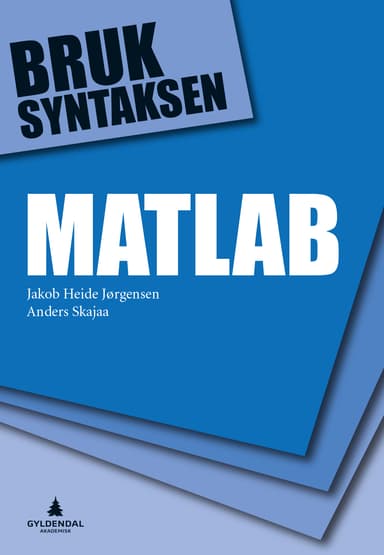 Bruk syntaksen - Matlab