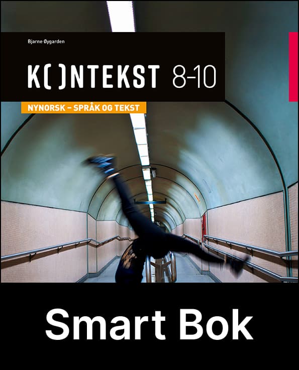 Kontekst 8-10 Nynorsk – språk og tekst, 2.utgåve Smart Bok